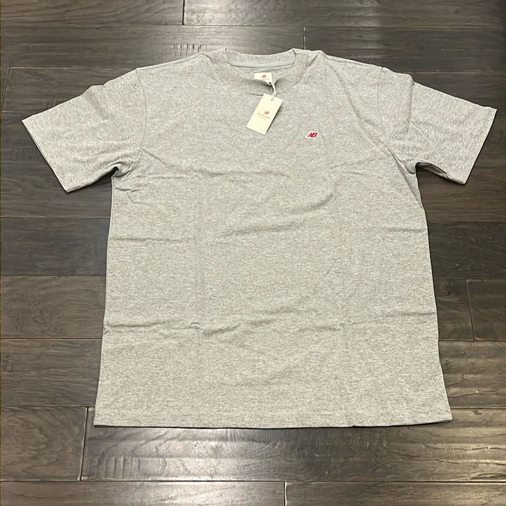 New Balance Made In USA Core T Shirt new Athletic Gray Mens Size XLT Tall